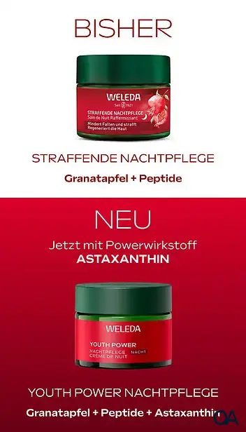 Weleda Youth Power Nachtpflege Creme - Granatapfel