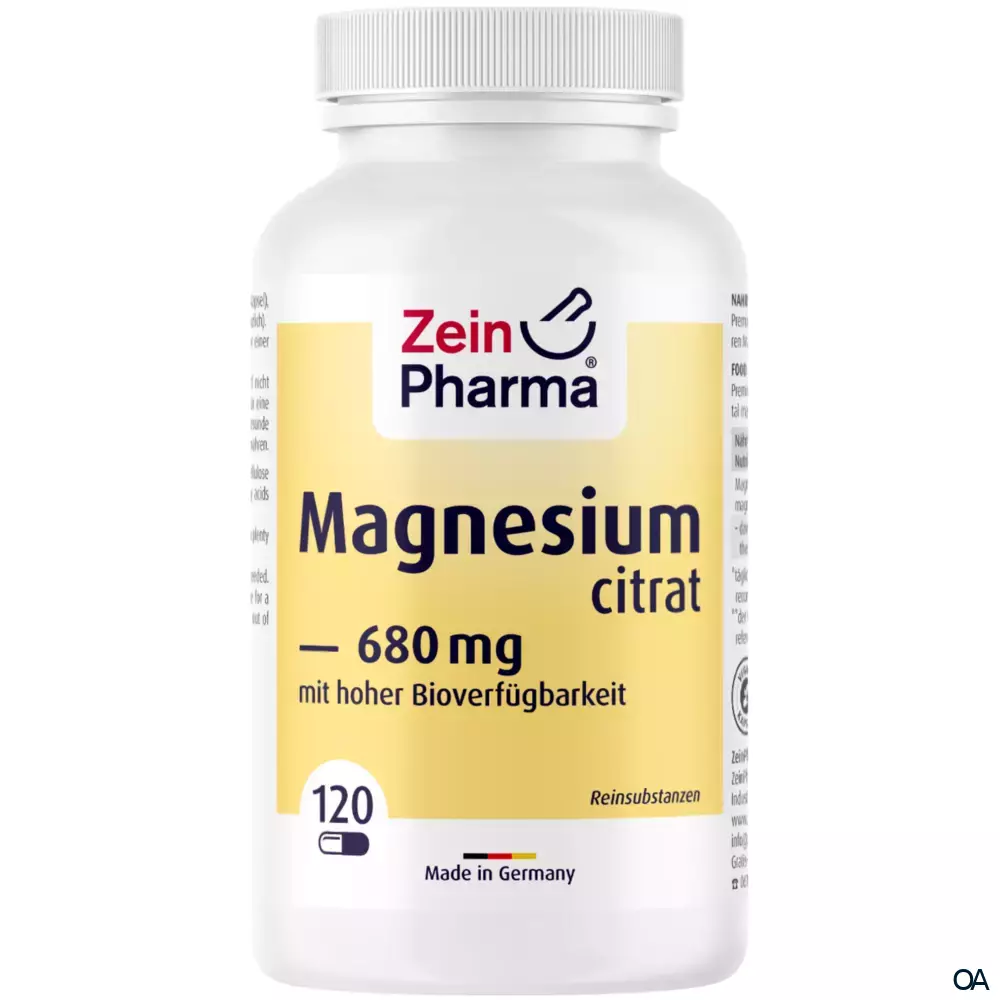 ZeinPharma Magnesium Citrat 680 mg Kapseln