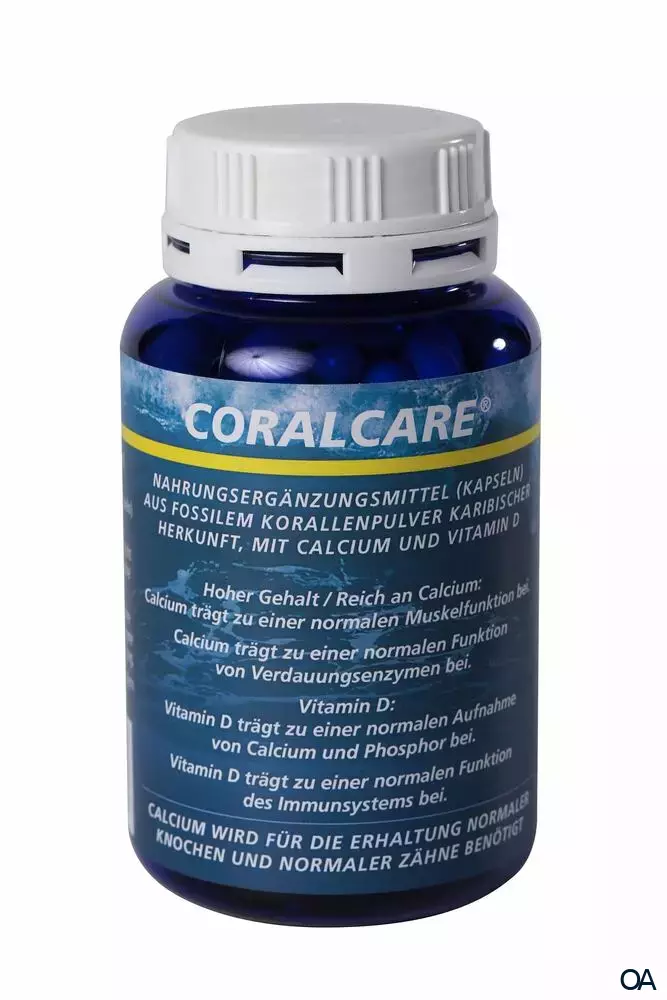 Coralcare Kapseln mit Vitamin D3 Coralcare Kapseln mit Vitamin D3