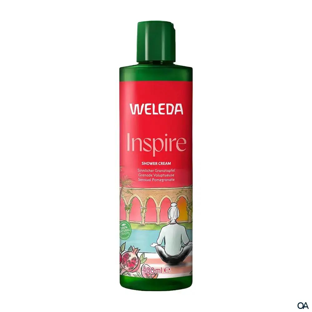Weleda Inspire Shower Cream Granatapfel - Cremedusche