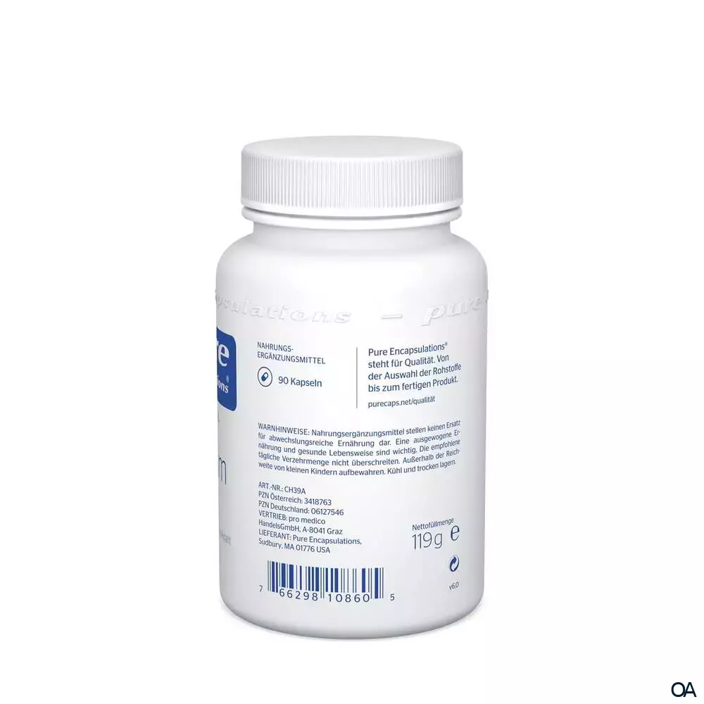pure encapsulations® Calcium (MCHA) pure encapsulations® Calcium (MCHA)