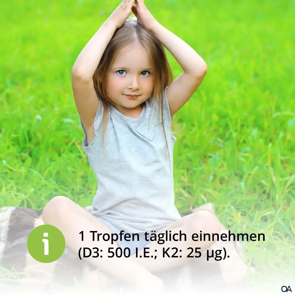 Casida Vitamin D3 + K2 Tropfen Kinder vegan Casida Vitamin D3 + K2 Tropfen Kinder vegan