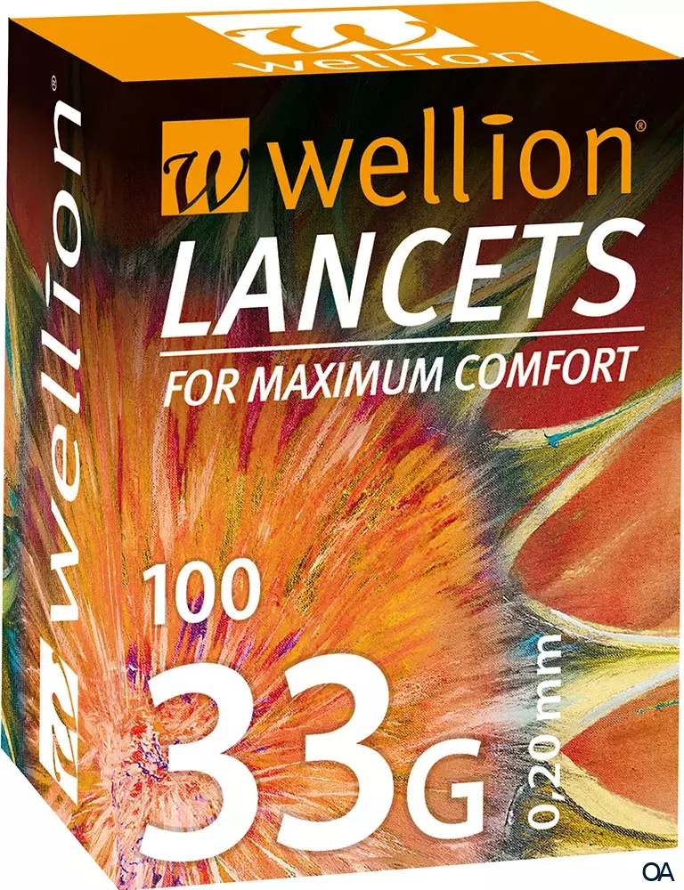 Wellion 33G Lanzetten