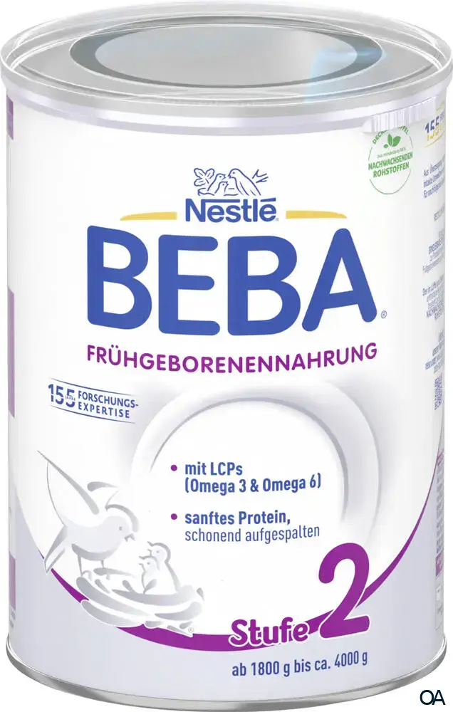 Nestlé Beba Frühgeborenennahrung Stufe 2 Pulver Nestlé Beba Frühgeborenennahrung Stufe 2 Pulver