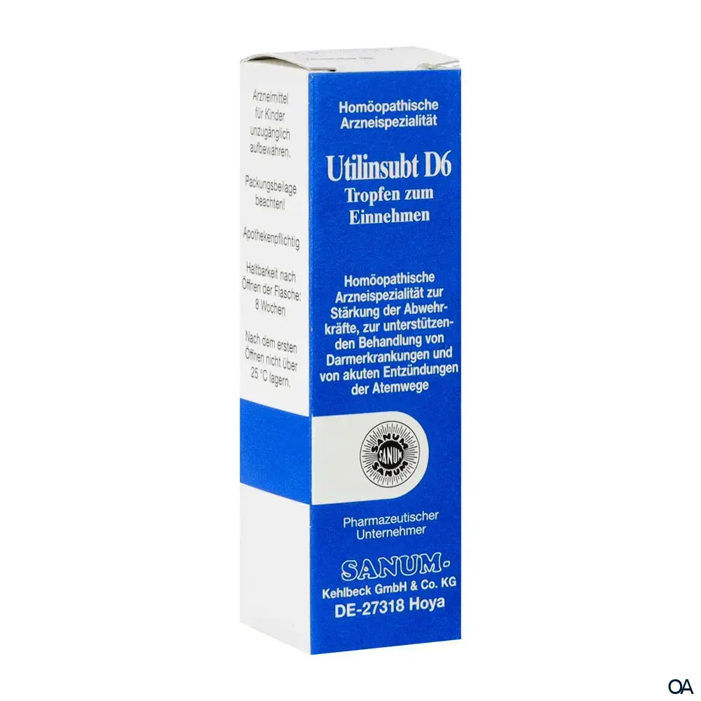 Utilinsubt D6 Tropfen zum Einnehmen Utilinsubt D6 Tropfen zum Einnehmen