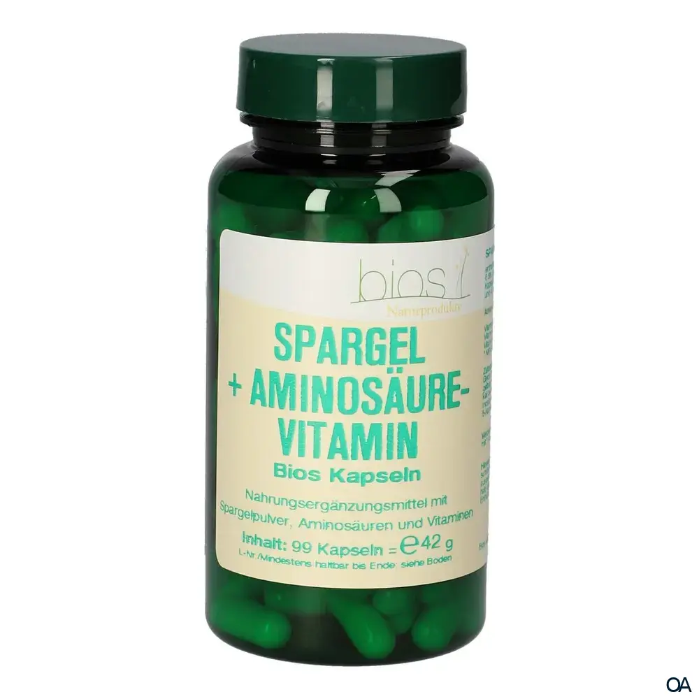 Bios Spargel + Aminosäure-Vitamin Kapseln Bios Spargel + Aminosäure-Vitamin Kapseln