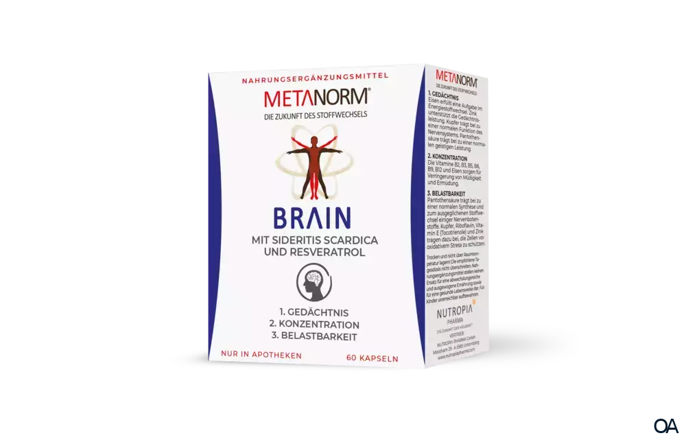 METΛNORM® BRΛIN FIT Kapseln METΛNORM® BRΛIN FIT Kapseln