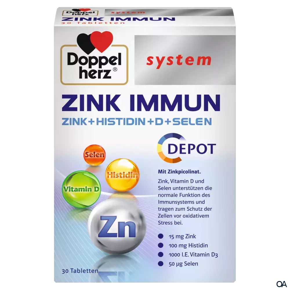 Doppelherz system ZINK IMMUN Tabletten
