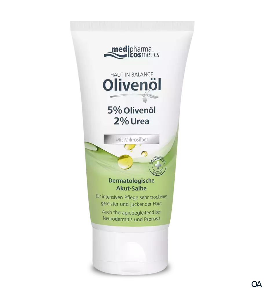 medipharma cosmetics Haut in Balance Olivenöl Dermatologische Akut Salbe medipharma cosmetics Haut in Balance Olivenöl Dermatologische Akut Salbe