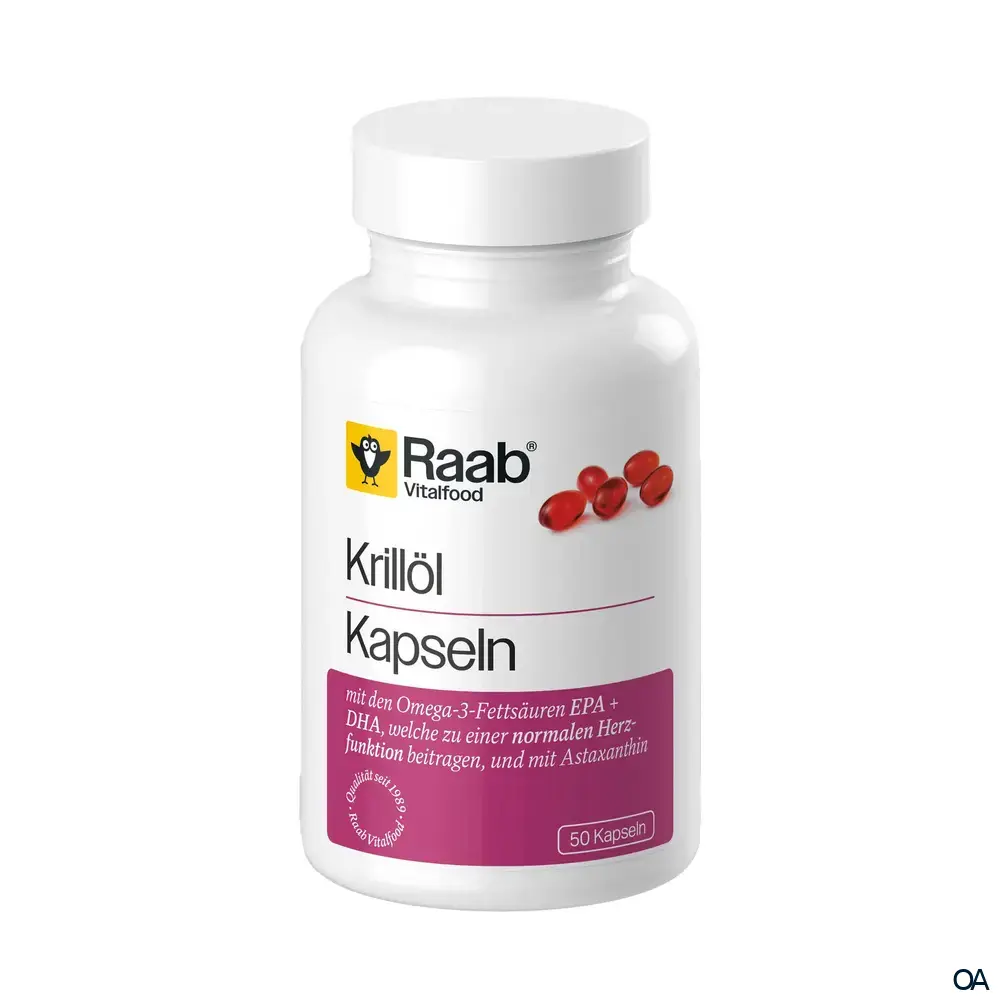 Raab® Vitalfood Krillöl Kapseln