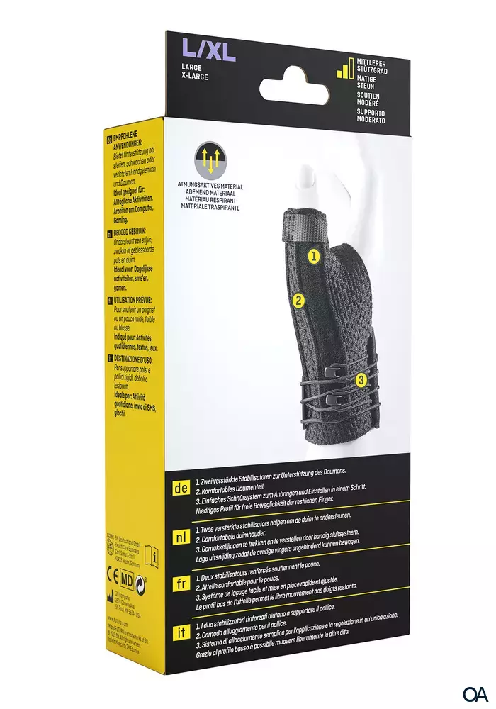 3M FUTURO™ Deluxe Daumen-Schiene 45844, Größe L/XL 3M FUTURO™ Deluxe Daumen-Schiene 45844, Größe L/XL