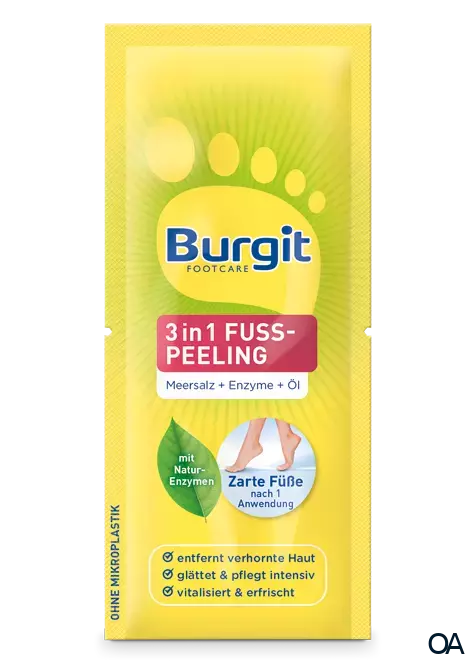 Burgit Footcare 3in1 Fußpeeling Burgit Footcare 3in1 Fußpeeling