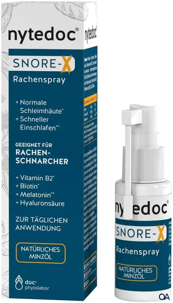 nytedoc® SNORE-X® Gaumen-Streifen