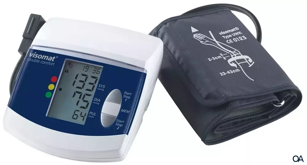 visomat double comfort Oberarm-Blutdruckmessgerät visomat double comfort Oberarm-Blutdruckmessgerät