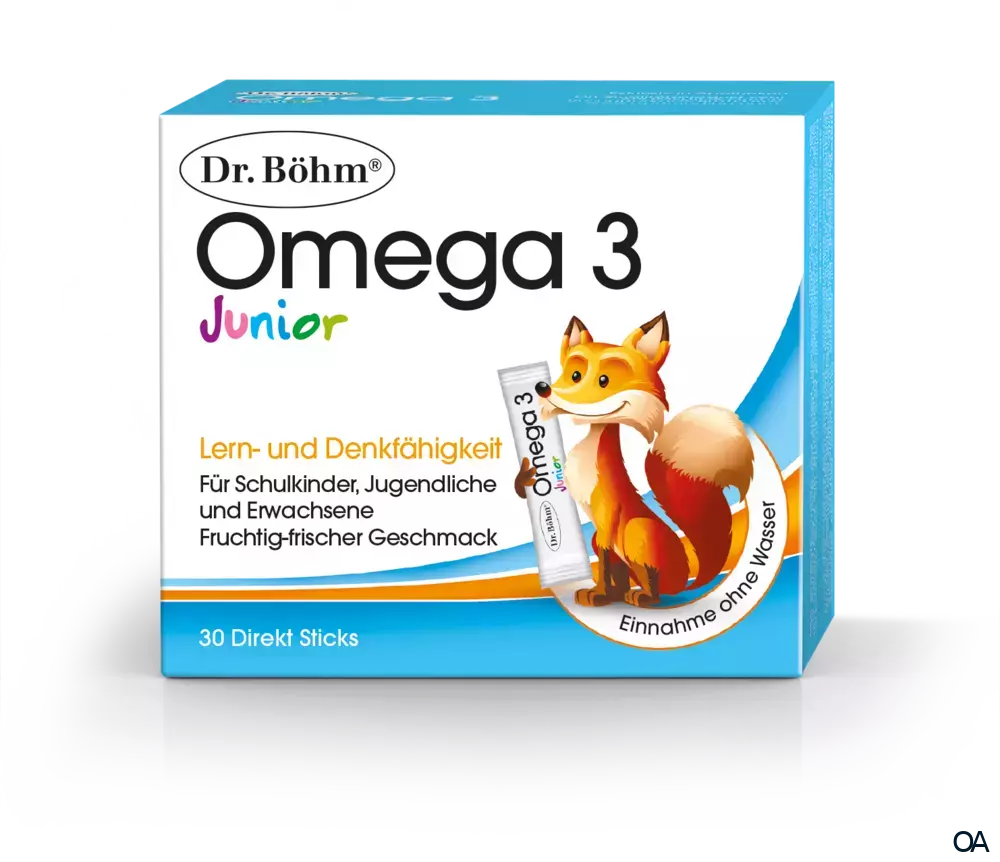 Dr. Böhm® Junior Omega 3 Direkt Sticks Dr. Böhm® Junior Omega 3 Direkt Sticks