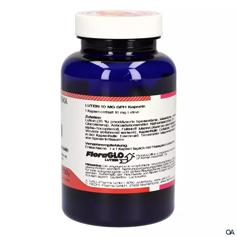 Gall Pharma Lutein 10 mg Kapseln