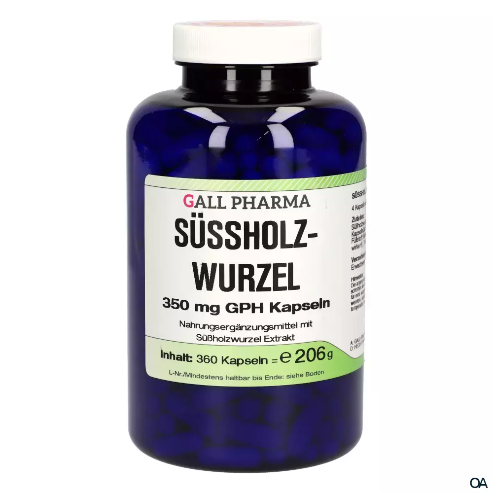 Gall Pharma Süßholzwurzel 350 mg Kapseln Gall Pharma Süßholzwurzel 350 mg Kapseln