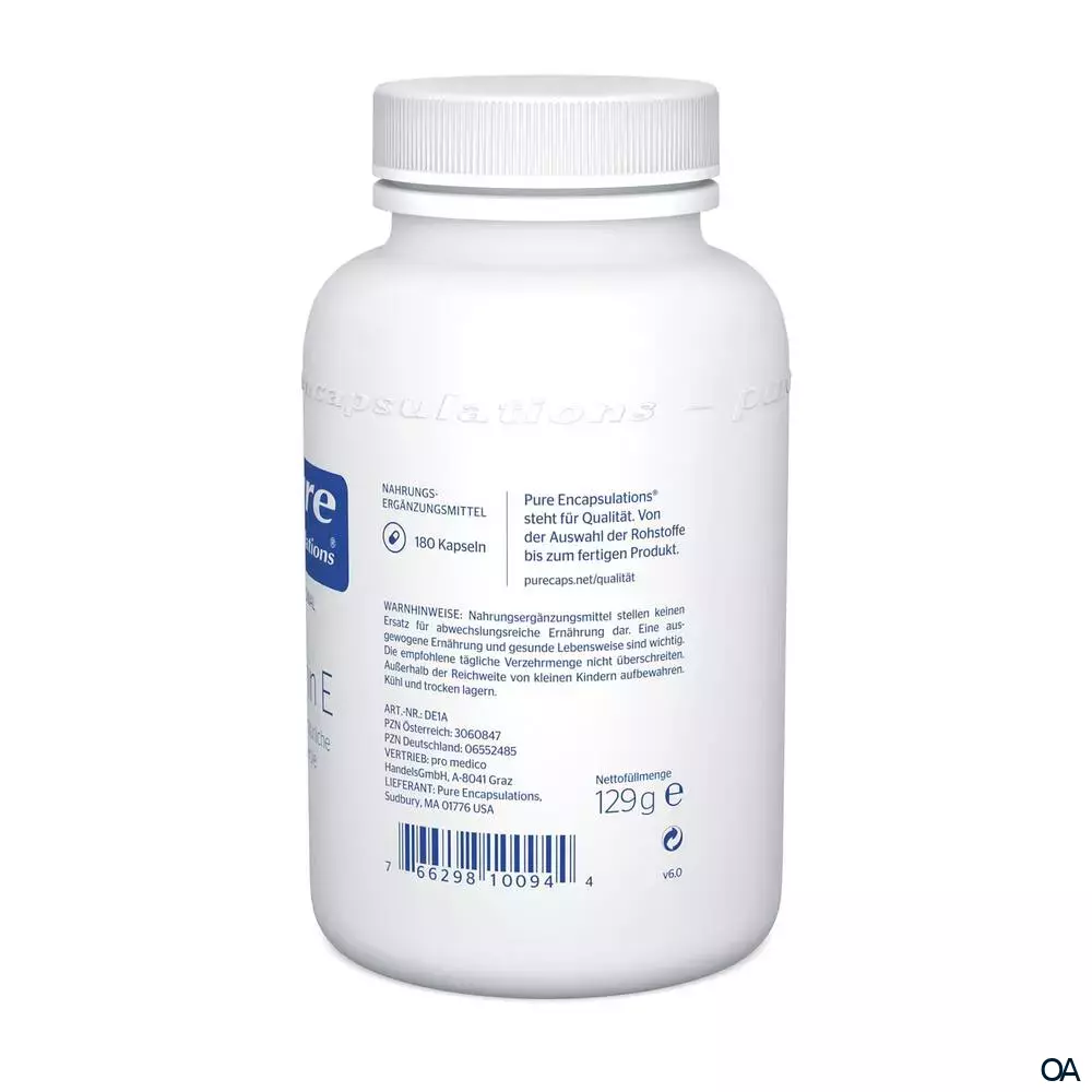 pure encapsulations® Vitamin E Kapseln