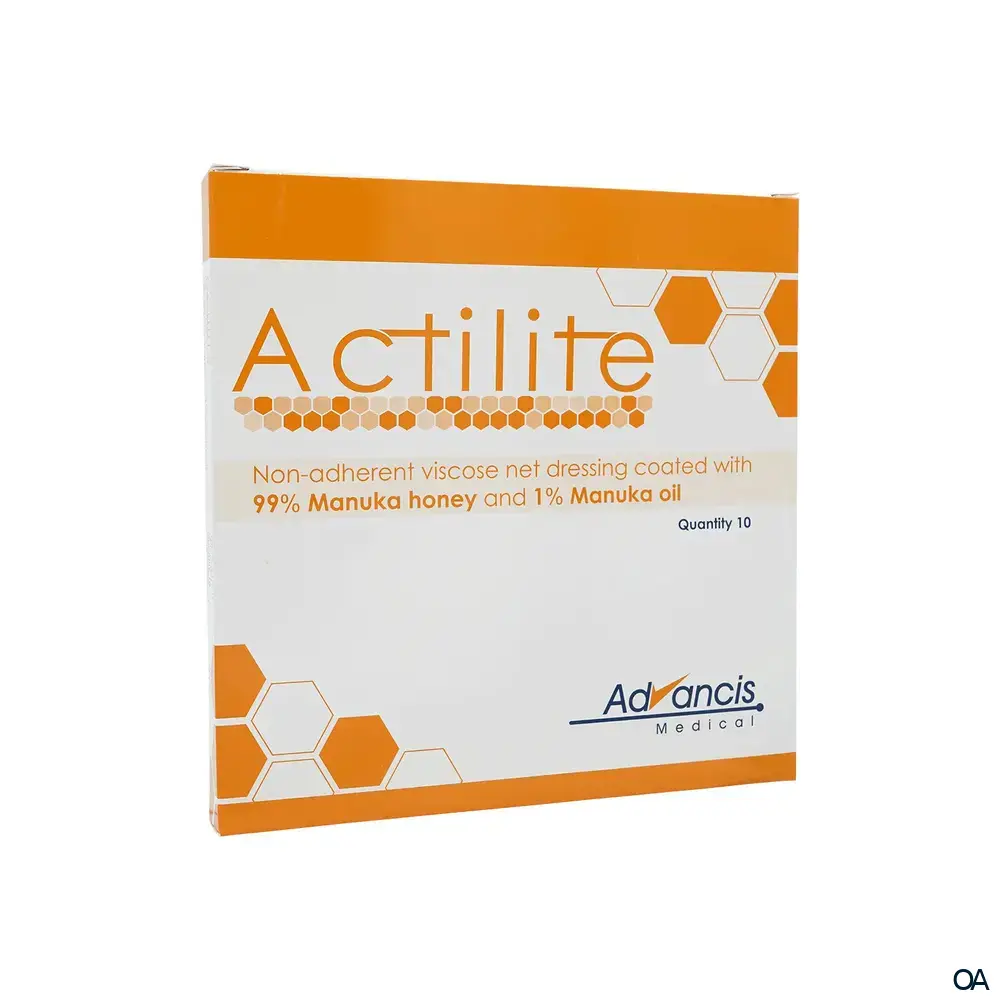 Advancis Medical Actilite® Nicht klebende Netzauflage aus Viskose steril, 10 x 20 cm Advancis Medical Actilite® Nicht klebende Netzauflage aus Viskose steril, 10 x 20 cm
