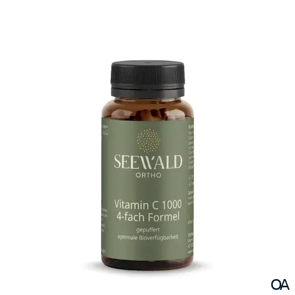 Seewald Ortho Vitamin C 1000 4-fach Formel Kapseln