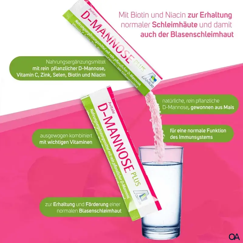 Avitale D-Mannose Plus Portionssticks Avitale D-Mannose Plus Portionssticks