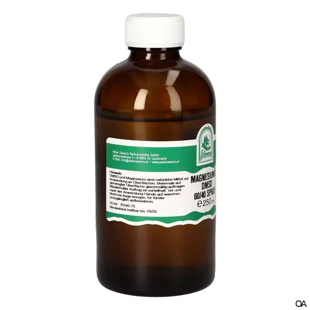 Pater Severin Magnesiumöl DMSO 60/40 Nachfüllung