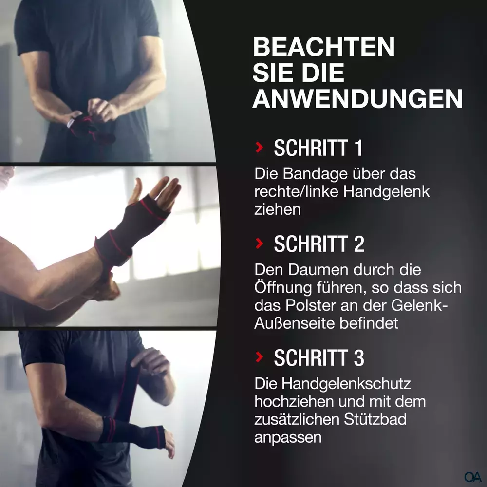 Hansaplast Performance Handgelenk-Bandage S/M