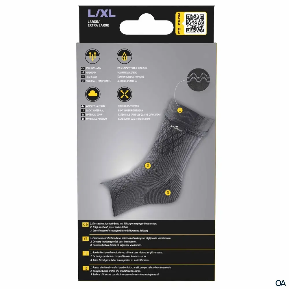 FUTURO™ Premium Sprunggelenk-Bandage, Large/Extra Large