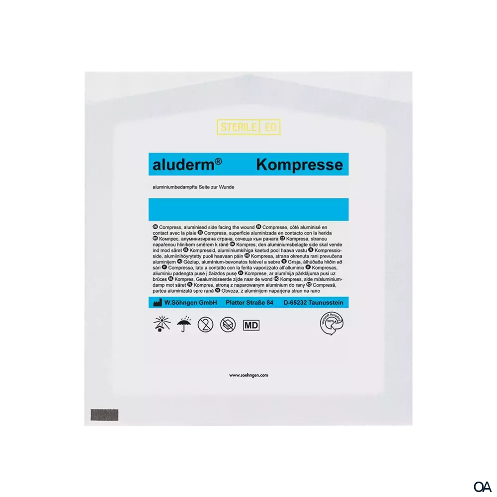 aluderm® Kompresse steril 20 x 20 cm