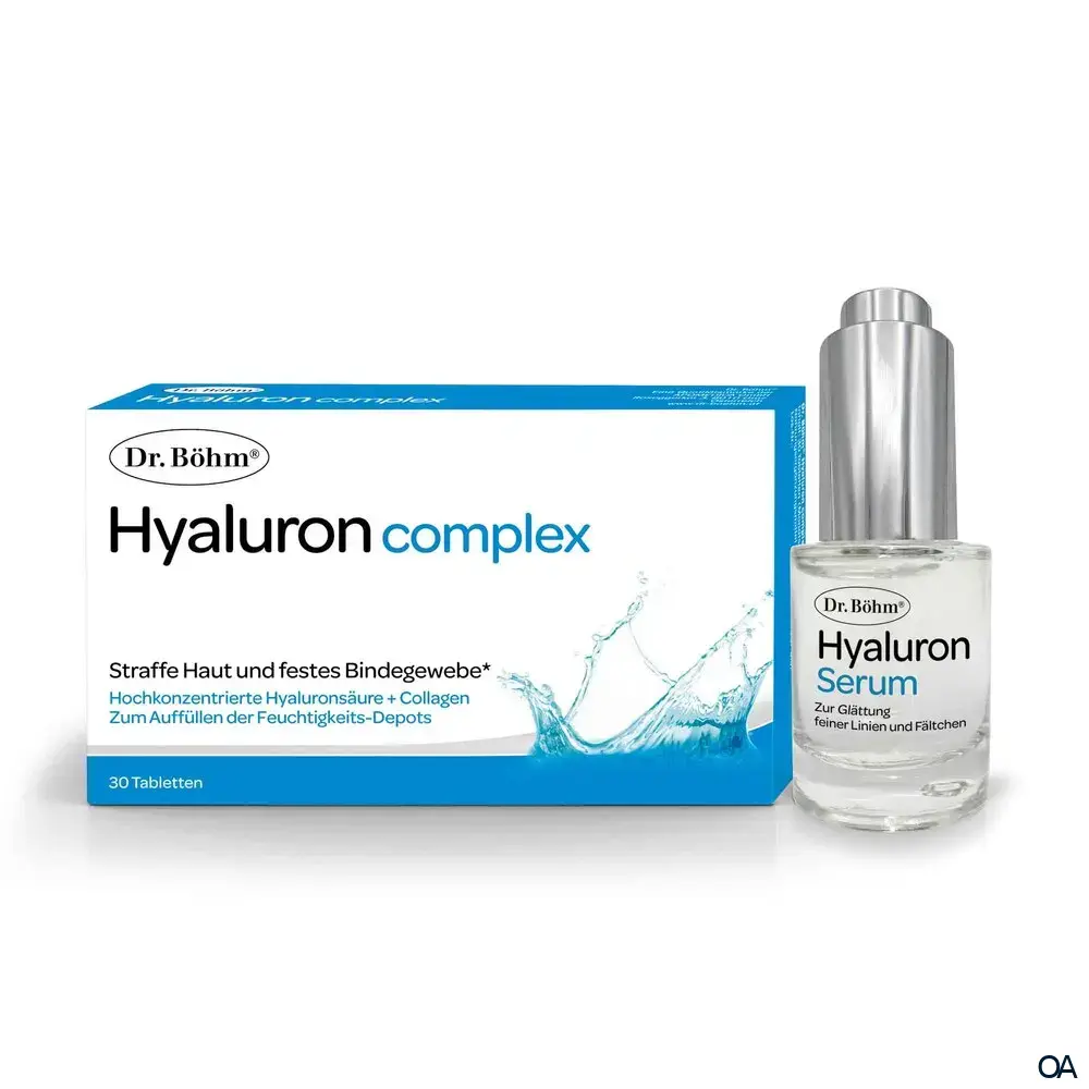 Dr. Böhm® Hyaluron complex Tabletten + Hyaluron Serum