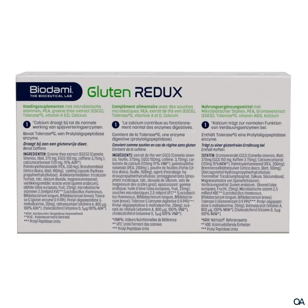 Biodami® Gluten REDUX Kapseln