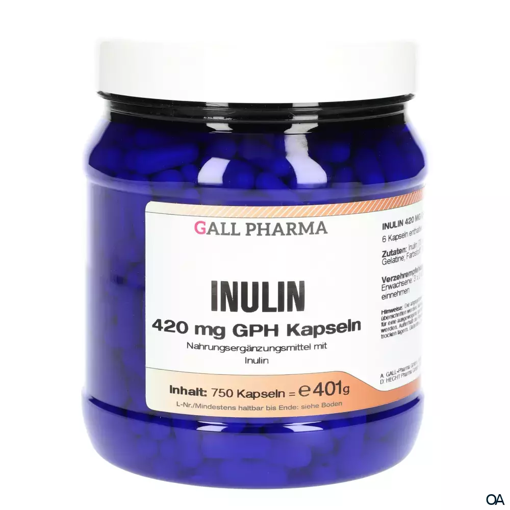 Gall Pharma Inulin 420 mg Kapseln