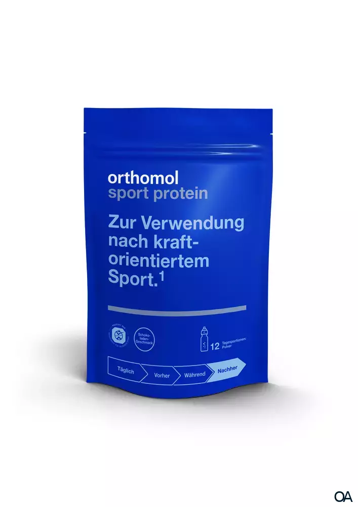 Orthomol Sport Protein Pulver Schokolade Orthomol Sport Protein Pulver Schokolade