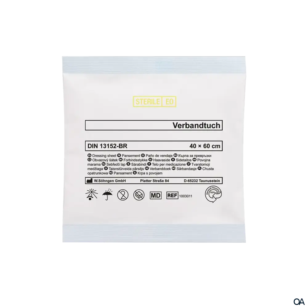 W. Söhngen Verbandtuch SO steril 40 x 60 cm