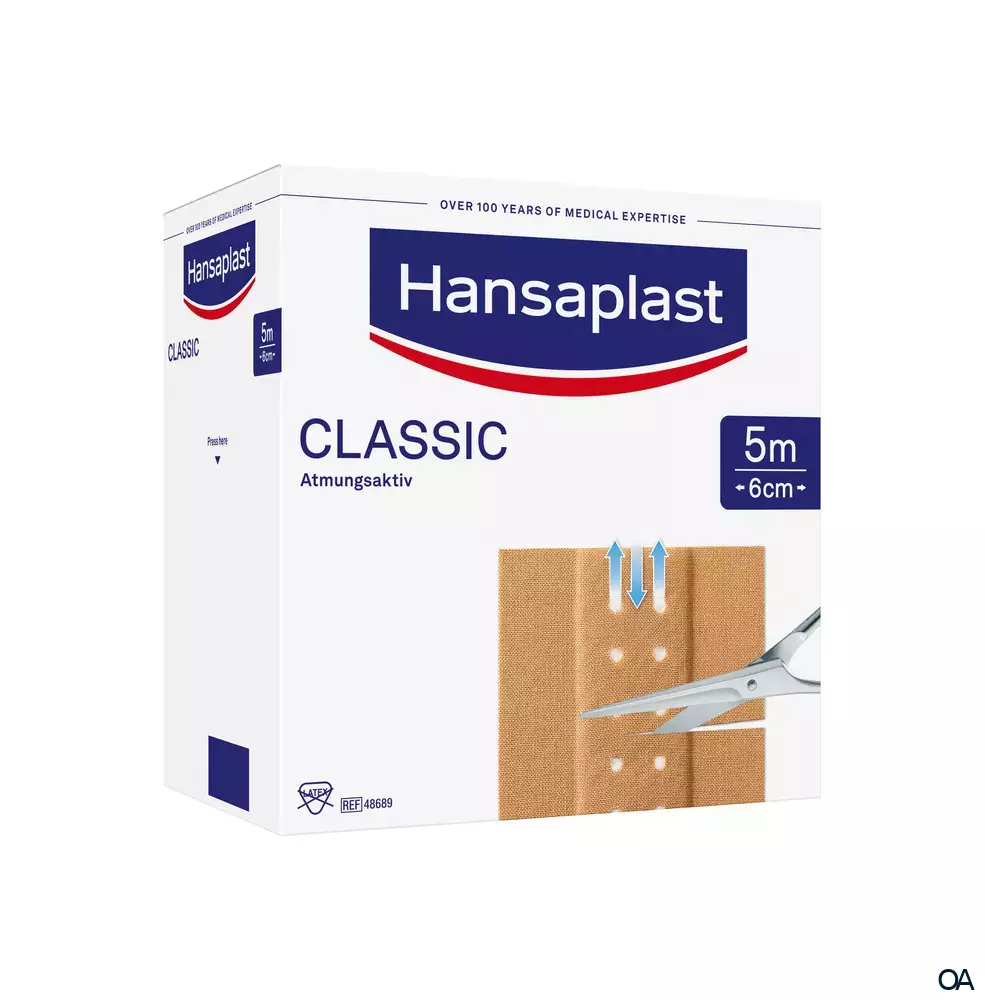 Hansaplast Classic Pflaster Großpackung 5m x 6cm