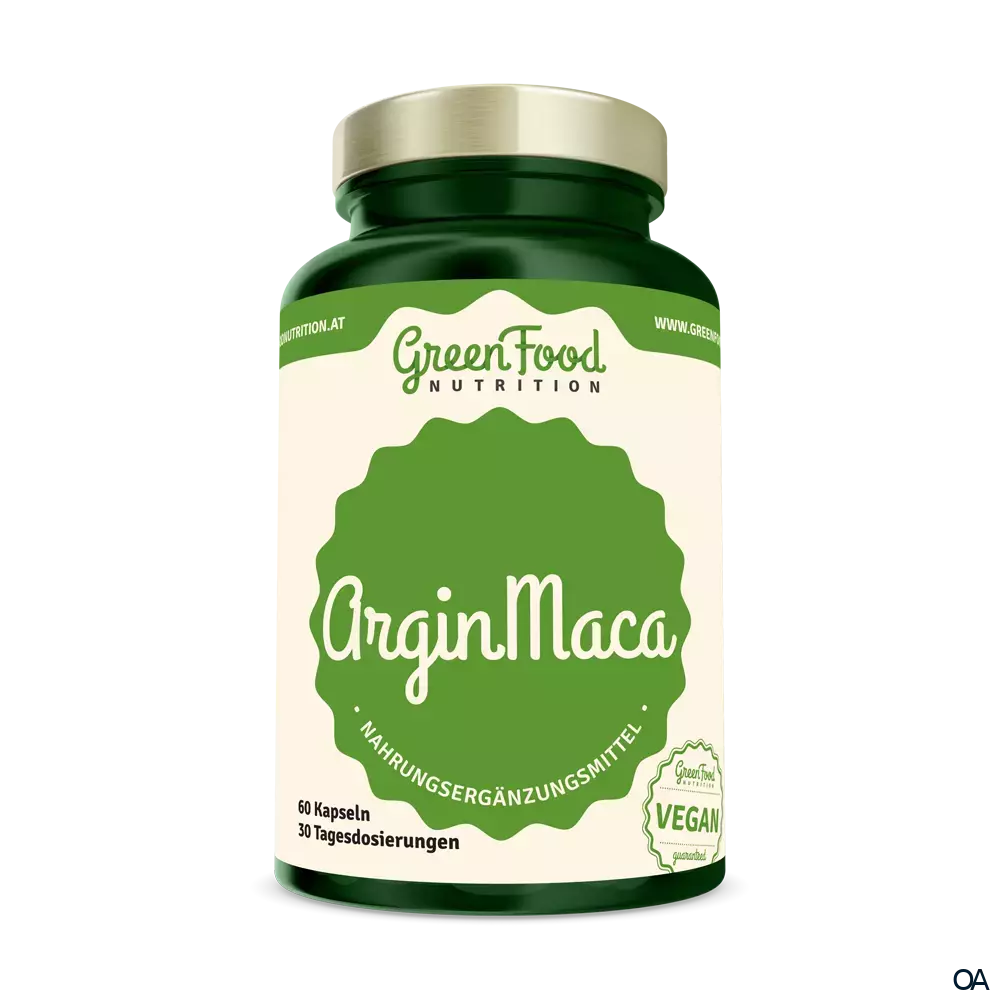 GreenFood Nutrition ArginMaca Kapseln GreenFood Nutrition ArginMaca Kapseln