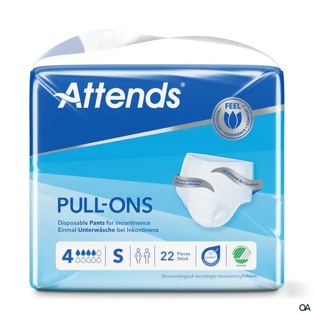 Attends Pull-Ons 4 Small - Einmal-Unterwäsche bei Inkontinenz