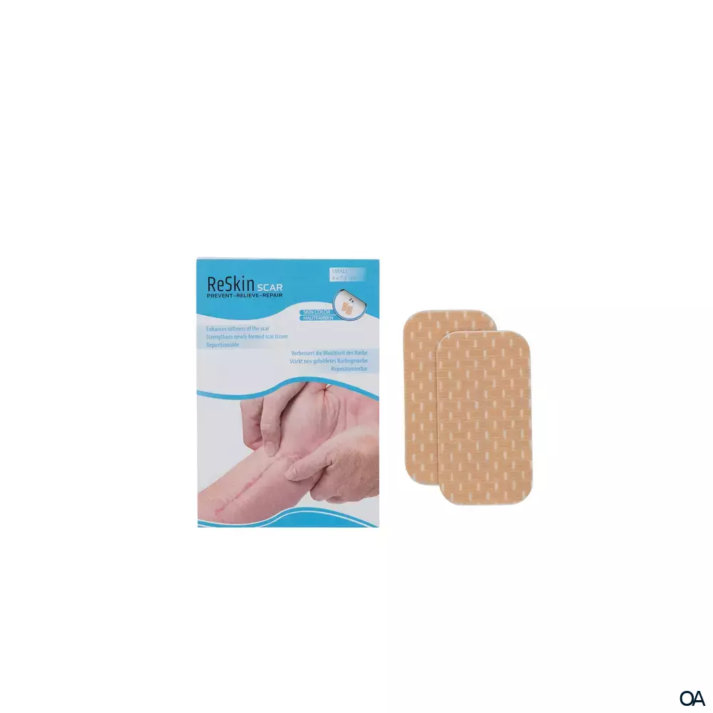 ReSkin® MED Scar Silikonpflaster Small 4 x 7,5 cm