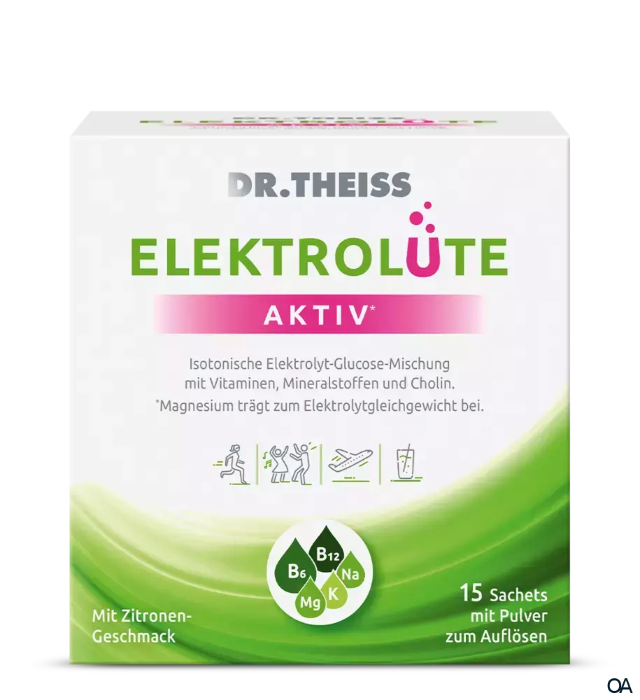 Dr. Theiss Elektrolüte AKTIV* Sachets Dr. Theiss Elektrolüte AKTIV* Sachets