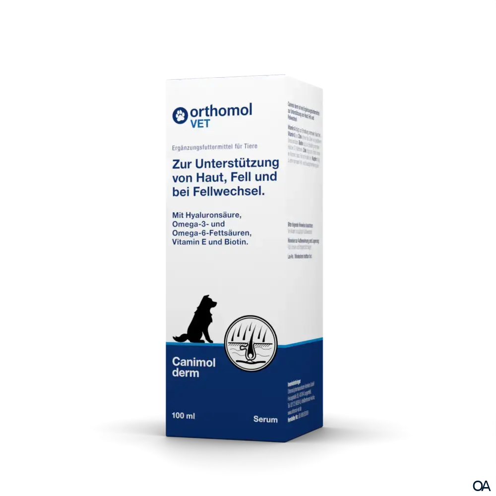 Orthomol VET Canimol derm Emulsion für Hunde