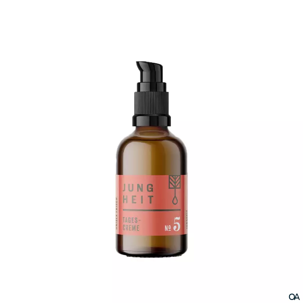 Jungheit NO5 Bio Tagescreme mit Zink Zitronenverbene Jungheit NO5 Bio Tagescreme mit Zink Zitronenverbene