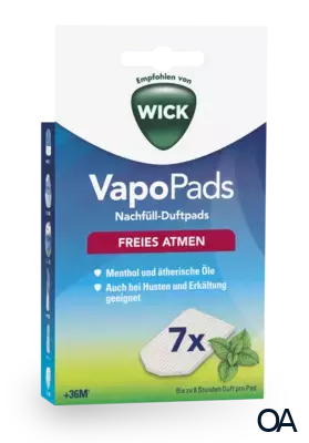 Wick VapoPads Menthol-Duftpads