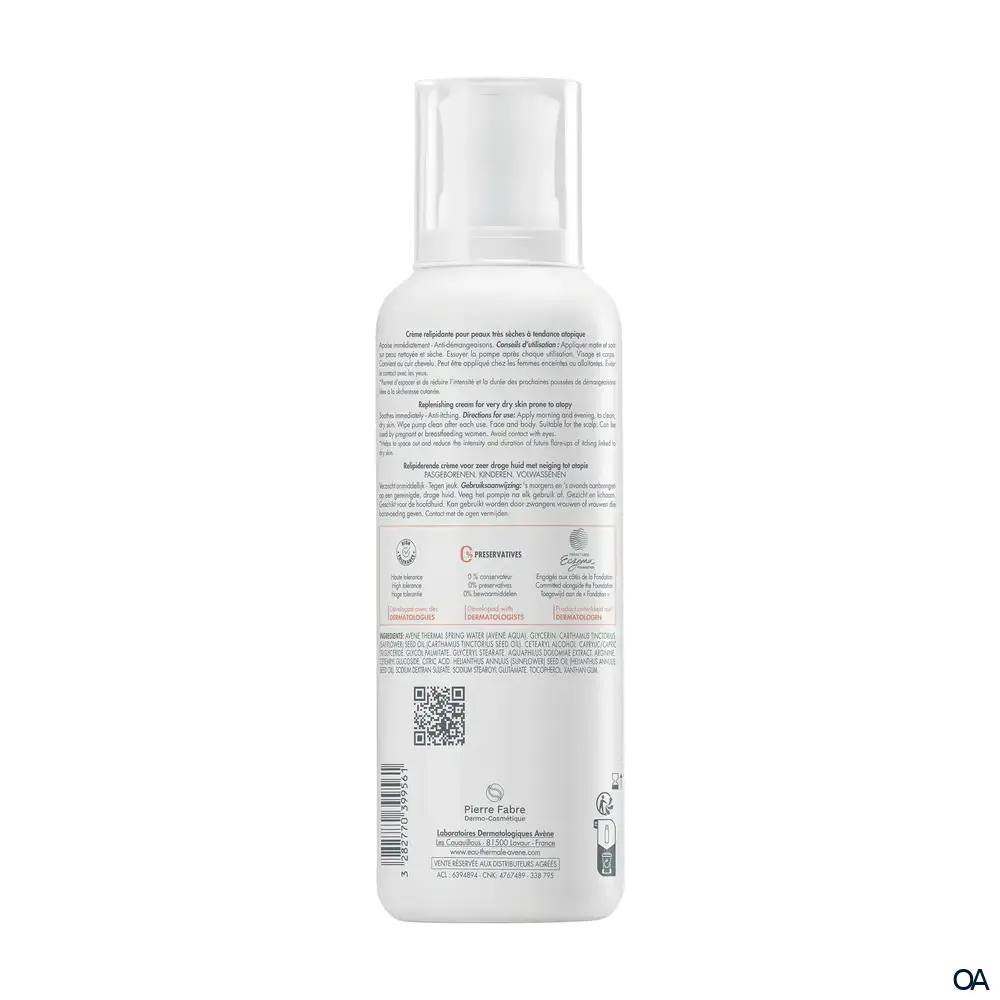 Avène XeraCalm A.D Rückfettende Creme