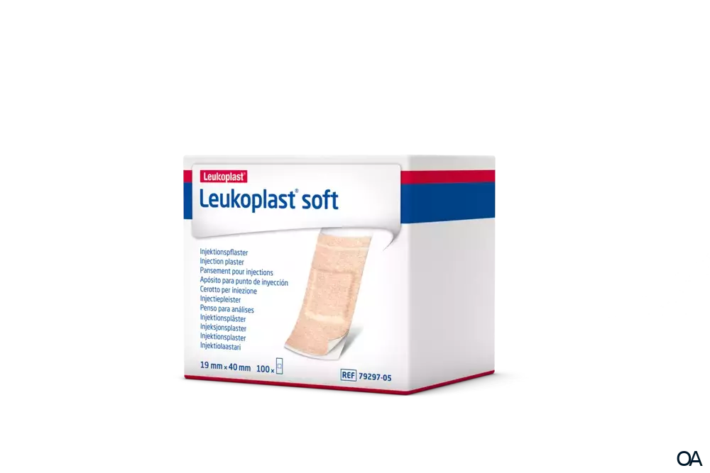 Leukoplast® Soft Injektionspflaster 19x40mm Leukoplast® Soft Injektionspflaster 19x40mm