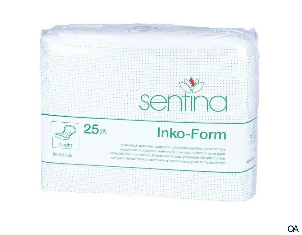 Sentina® Inko Form offenes Inkontinenzsystem Einlagen - Nacht