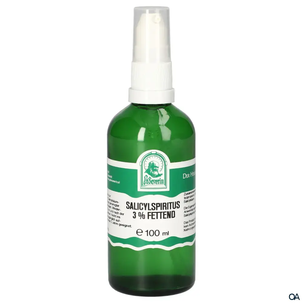 Pater Severin Salicylspiritus 3% fettend