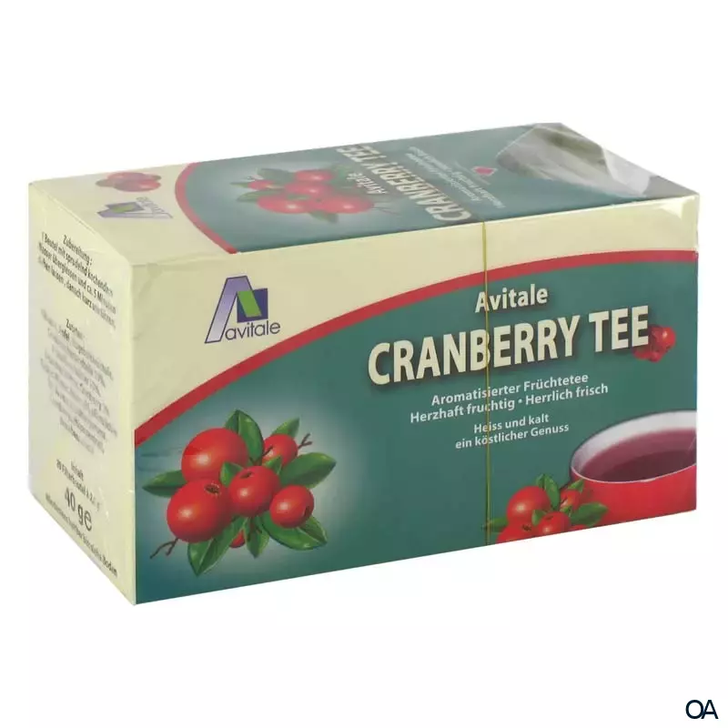 Avitale Cranberry Tee Filterbeutel