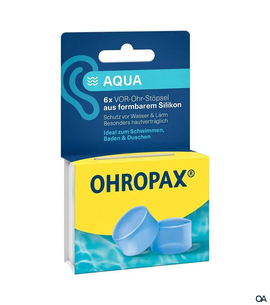 Ohropax AQUA Silicon Gehörschutzstöpsel Ohropax AQUA Silicon Gehörschutzstöpsel