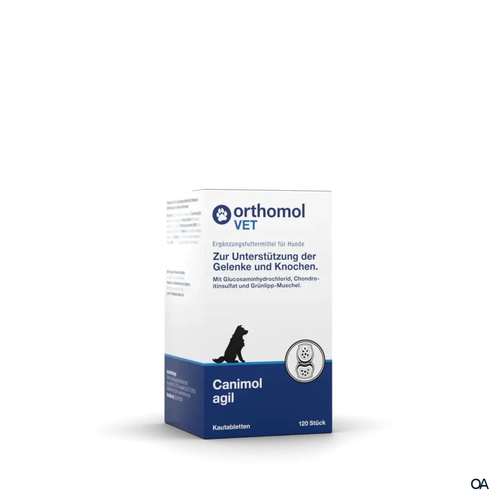 Orthomol VET Canimol agil Kautabletten für Hunde
