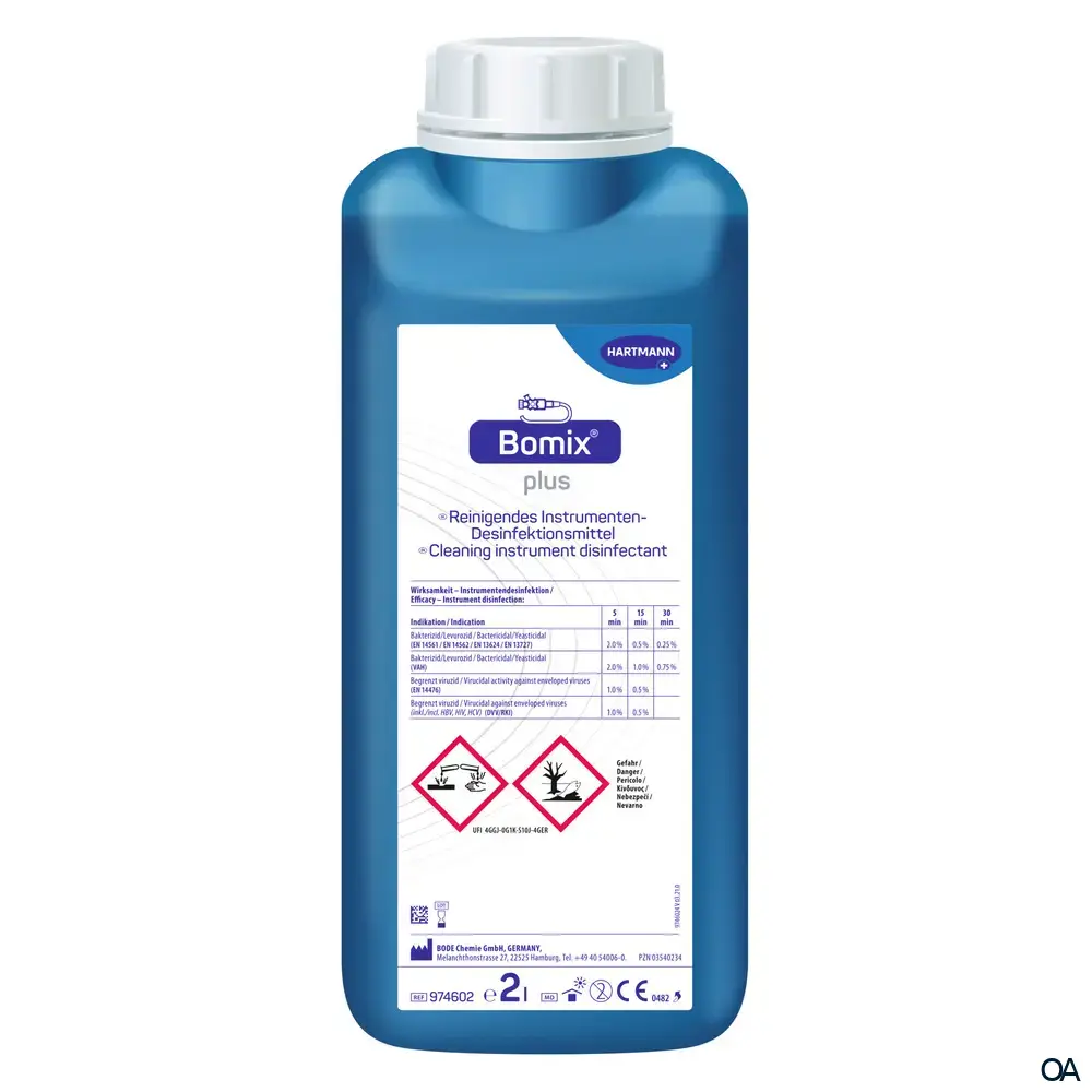 Bomix® plus Reinigendes Instrumenten-Desinfektionsmittel